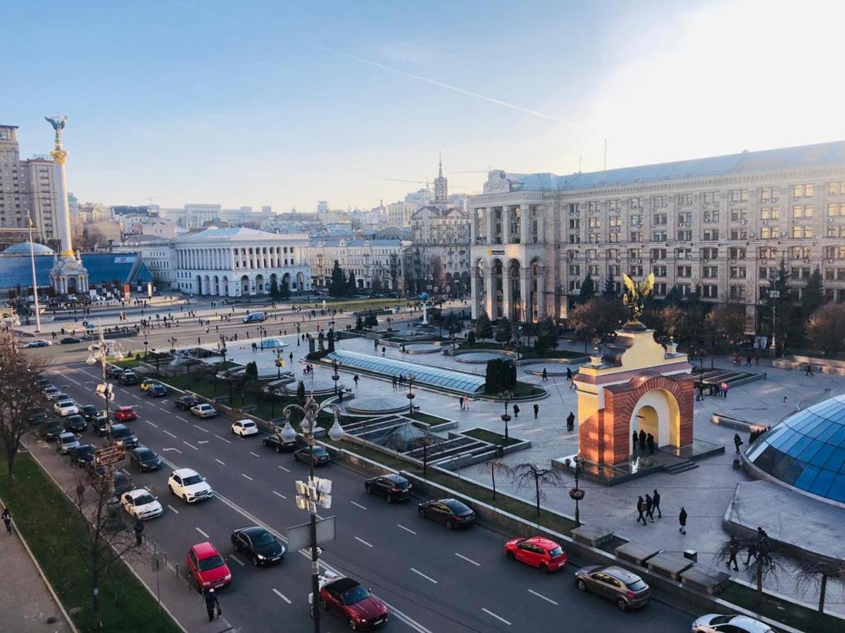 Amazing View Of Maydan! Apartment Kyiv Exterior photo